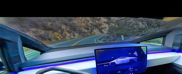 What It's Like To Drive A Tesla Cybertruck (POV)