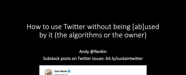 Podcast - How to Use Twitter Without Being Abused by it Even as Elon Musk Roils Online Discourse