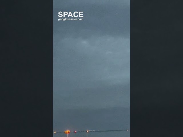 SpaceX Falcon 9 Booster Sonic Boom Wow  #shorts  #spacex #starbase #starship