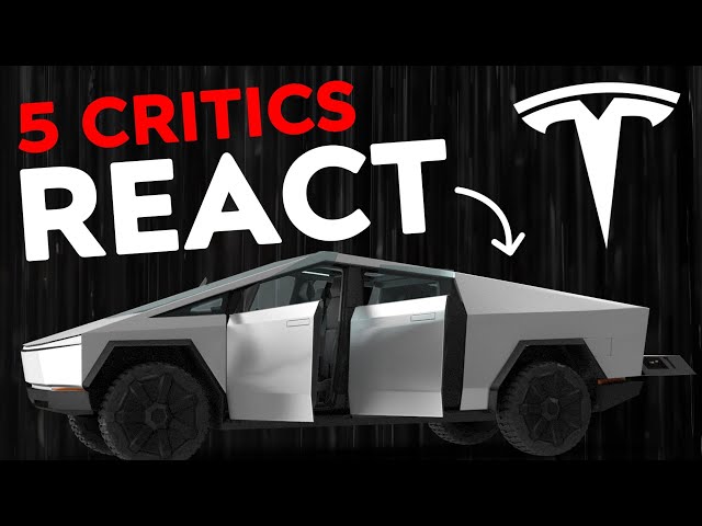 REACTING to 5 Tesla Cybertruck Critics | Why they are WRONG!