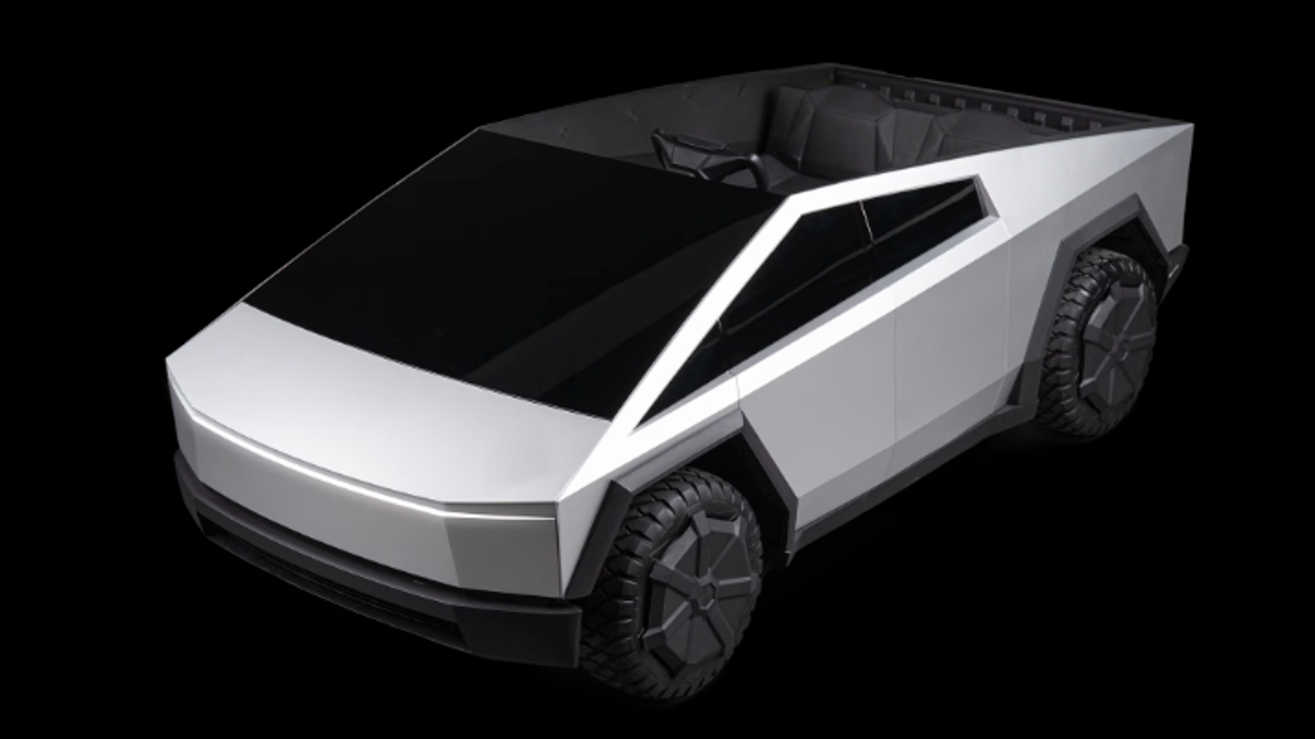 Tesla Made Baby Cybertrucks for Your Little Doomsday Prepper