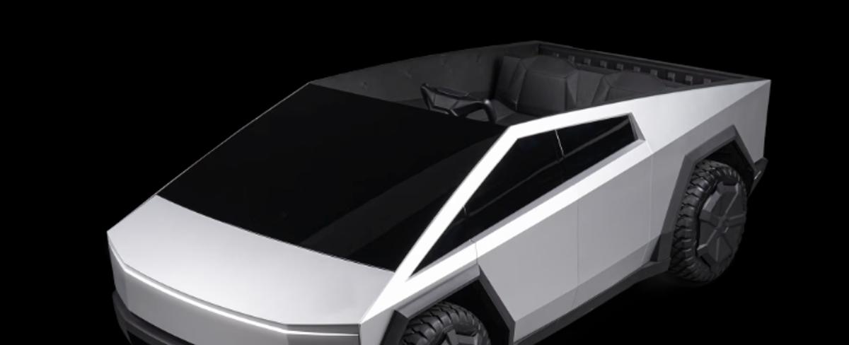 Tesla Made Baby Cybertrucks for Your Little Doomsday Prepper