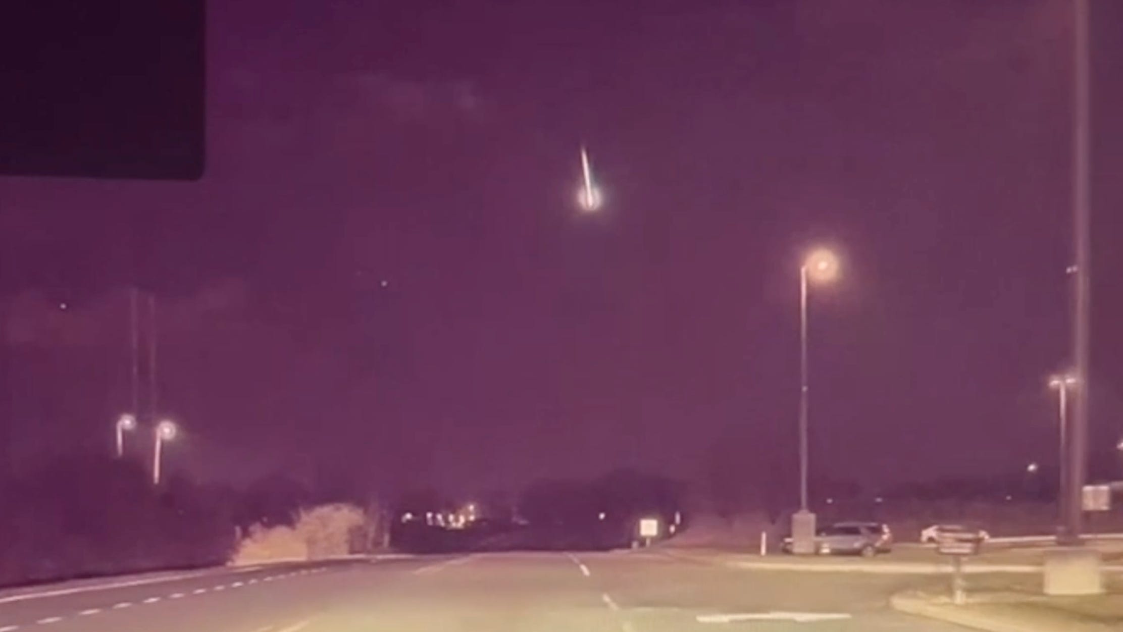 Maryland man's Tesla records video of fireball meteor heading to N.Y.