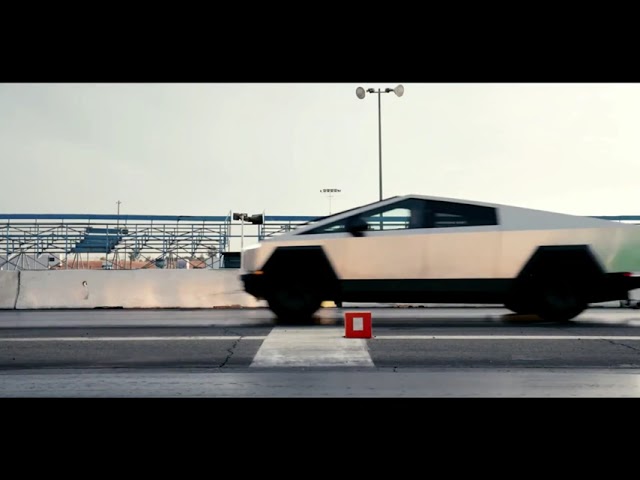 Tesla Cybertruck Outruns Porsche 911 -- CYBERBEAST
