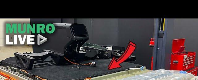 Dropping the Battery Pack in Our Tesla Cybertruck!