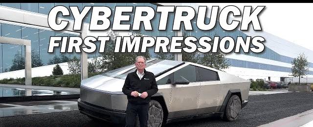 Sandy's First Impressions of the Tesla Cybertruck!