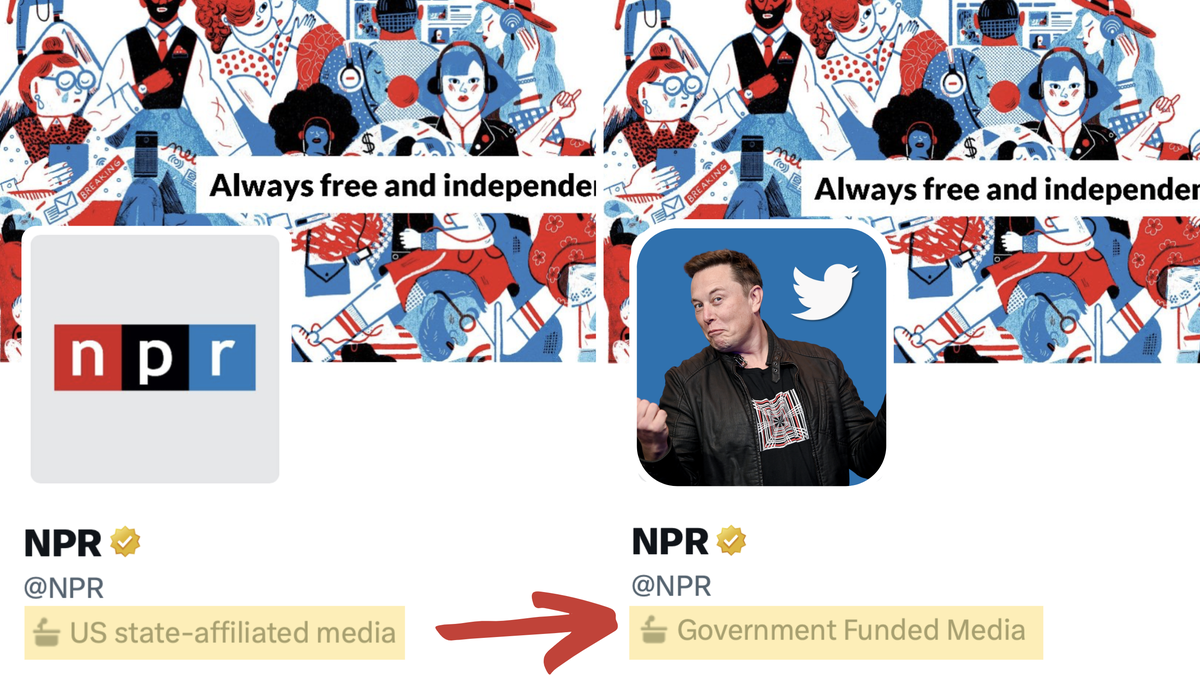 Elon Musk Gives NPR New Twitter Label: Government Funded Media