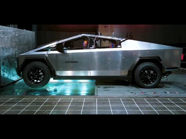 New Tesla Cybertruck – An electric pickup model that is bulletproof