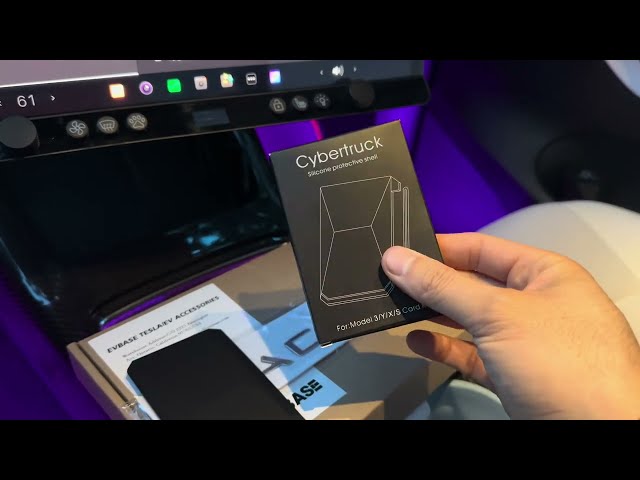 Tesla Cybertruck Key Card Sleeve | Decal SpaceX and Other Tesla Accessories by EVbase