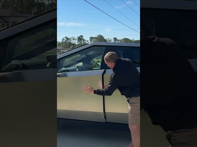 Tesla Cybertruck safety experiments