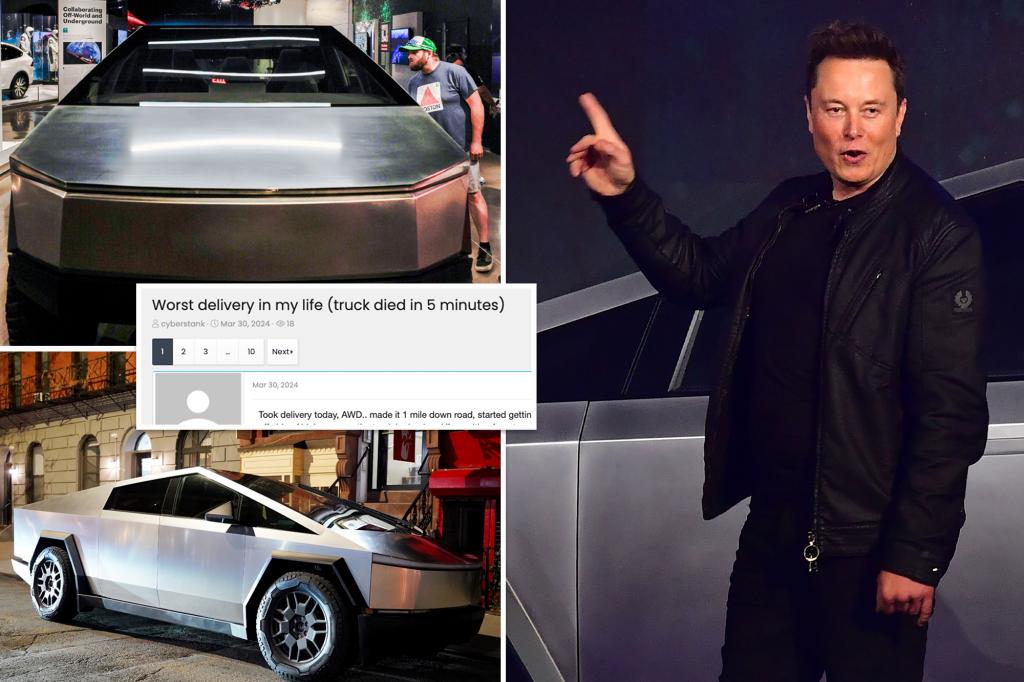 Tesla's Cybertrucks were 'rushed out,' are malfunctioning at astounding rate