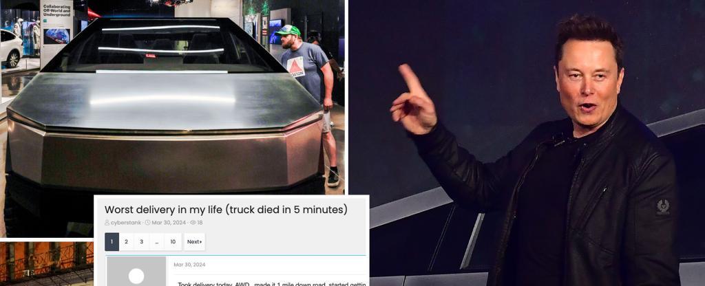 Tesla's Cybertrucks were 'rushed out,' are malfunctioning at astounding rate