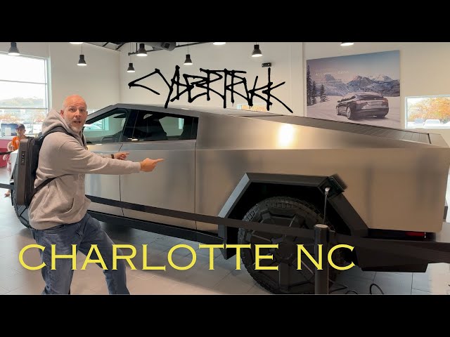 CYBERTRUCK at Tesla in Charlotte NC -  What do people think?