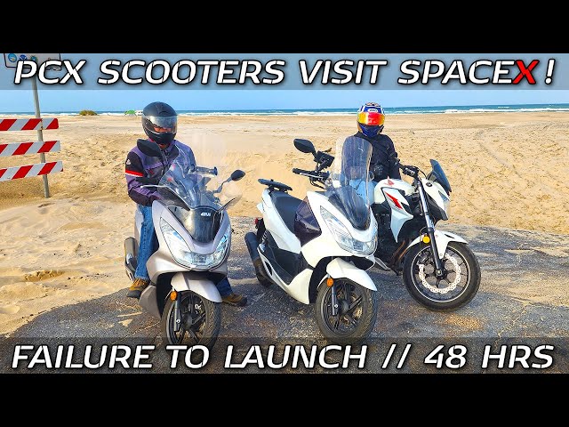 ROADTRIP: Honda PCX 150 Visits SpaceX Starship // Days 2-3