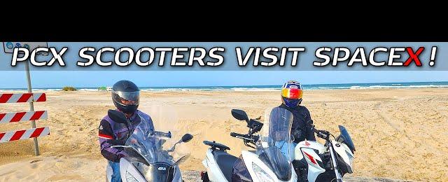 ROADTRIP: Honda PCX 150 Visits SpaceX Starship // Days 2-3