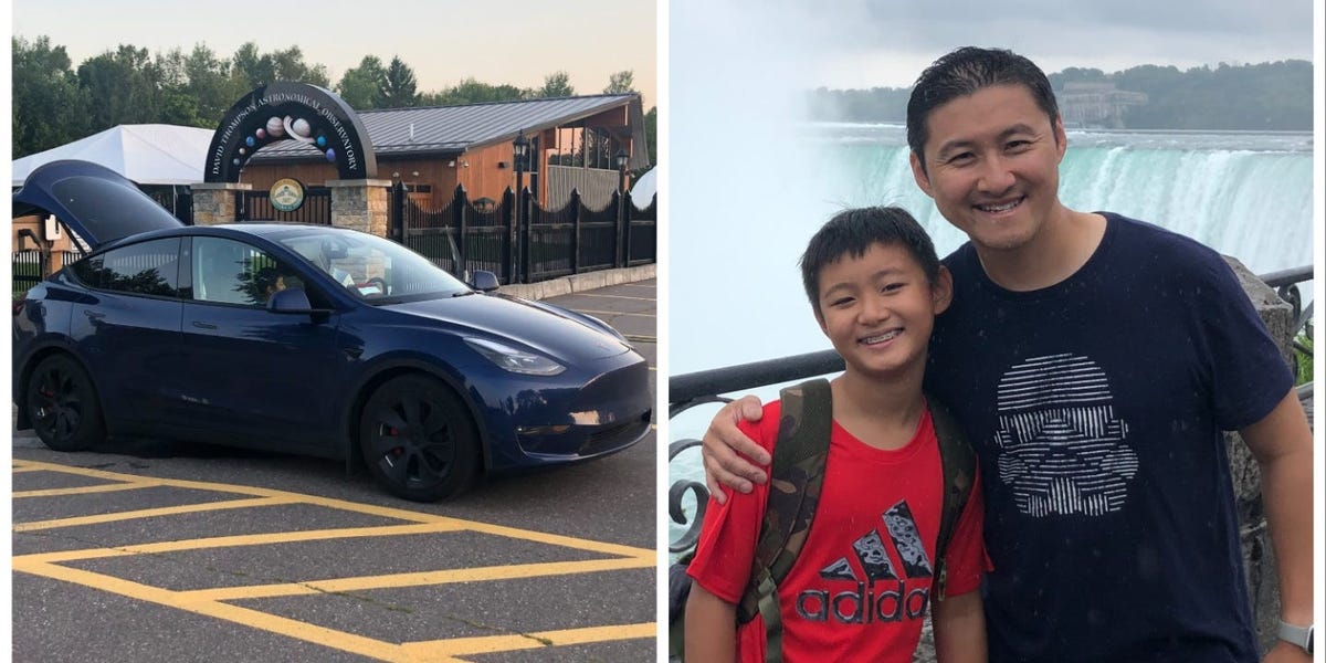 Father-Son Duo Took Tesla on 28-Day Road Trip