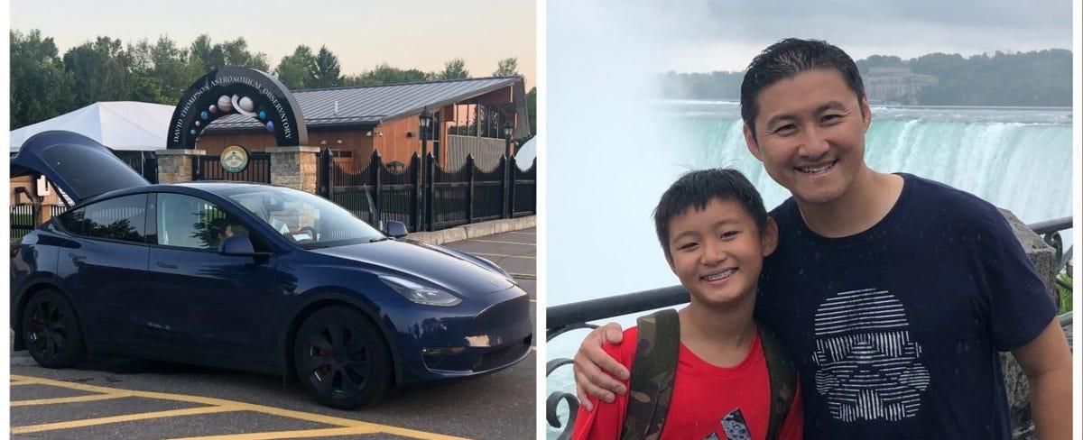 Father-Son Duo Took Tesla on 28-Day Road Trip