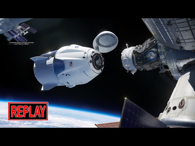 LIVE: SpaceX Dragon CRS 30 cargo arrives at ISS! (23 Mar 2024)
