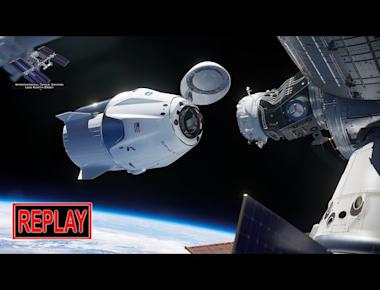 LIVE: SpaceX Dragon CRS 30 cargo arrives at ISS! (23 Mar 2024)