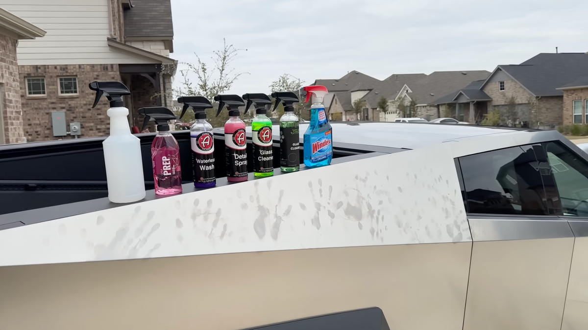 How To Clean Tesla Cybertruck, Prevent Stainless Steel Tarnish