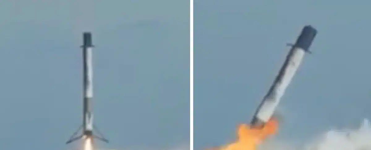 SpaceX Falcon 9 makes astonishing water landing