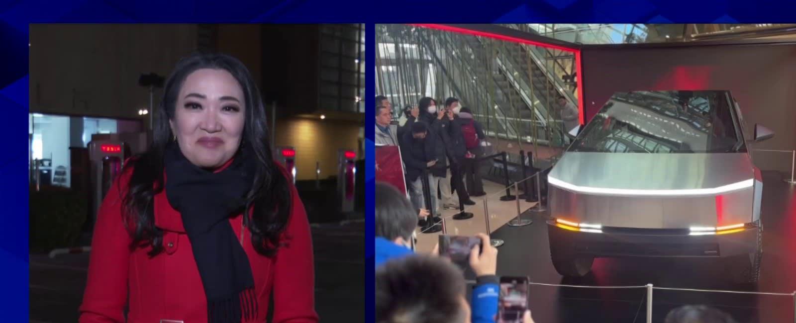 Tesla begins China Cybertruck tour in eight cities