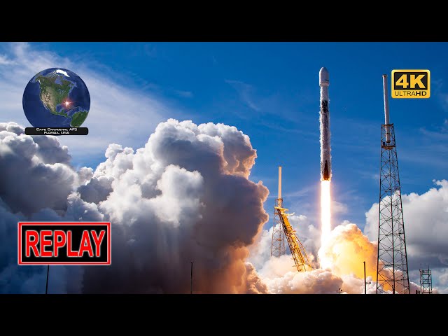REPLAY: SpaceX Dragon CRS 30 cargo launch to ISS! (21 Mar 2024)