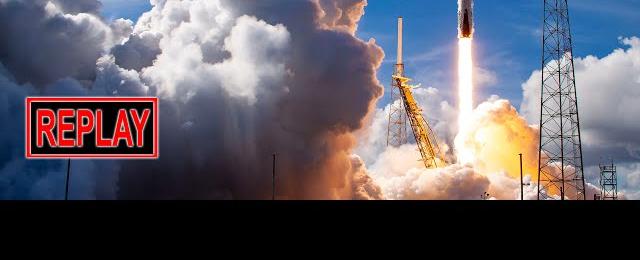 REPLAY: SpaceX Dragon CRS 30 cargo launch to ISS! (21 Mar 2024)