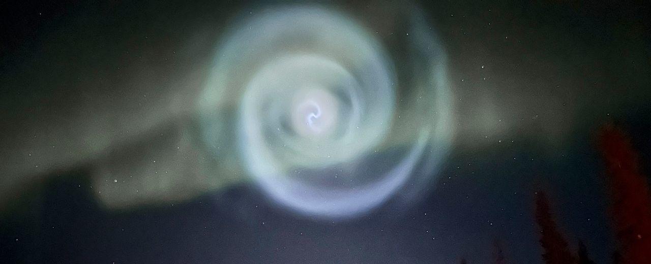 Spectacular celestial phenomenon was actually just a SpaceX fuel dump