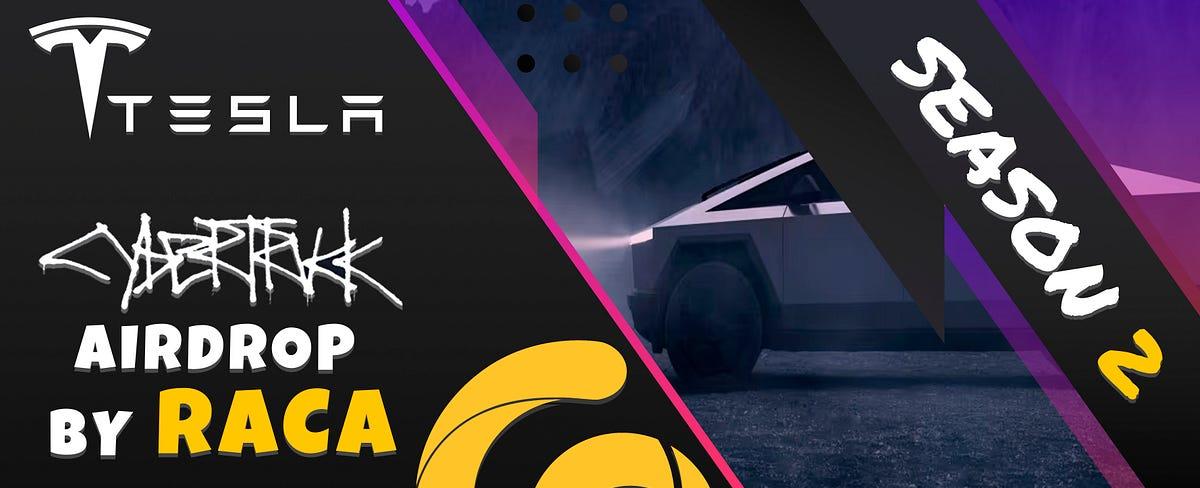 Tesla Cybertruck Airdrop by RACA: Season 2