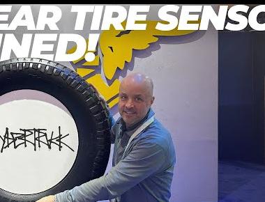 Tesla Cybertruck Goodyear Bluetooth Tire Tread Sensor Explained! New & Not the Same as Valve TPMS ℹ️