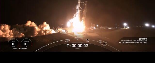 🚀 SpaceX Falcon 9 - SARah 2 & 3 Launch From Vandenberg Air Force Base, California - 12/24/2023 🚀