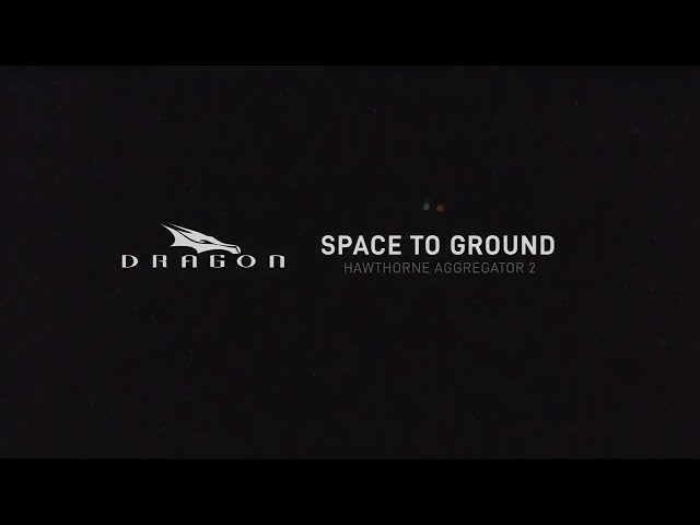 SpaceX Dragon CRS 27 Cargo Ship Space Station Docking