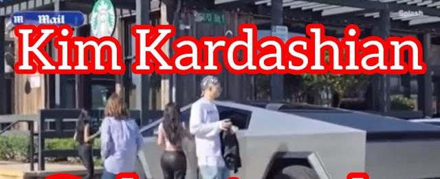 Tesla gets free advertising from Kim Kardashian Cybertruck Foundation Series Full self driving