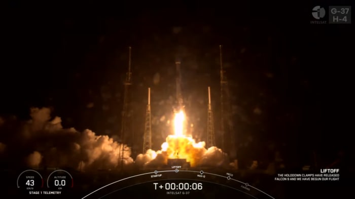 Time for Liftoff! SpaceX launches Falcon 9 from Cape Canaveral