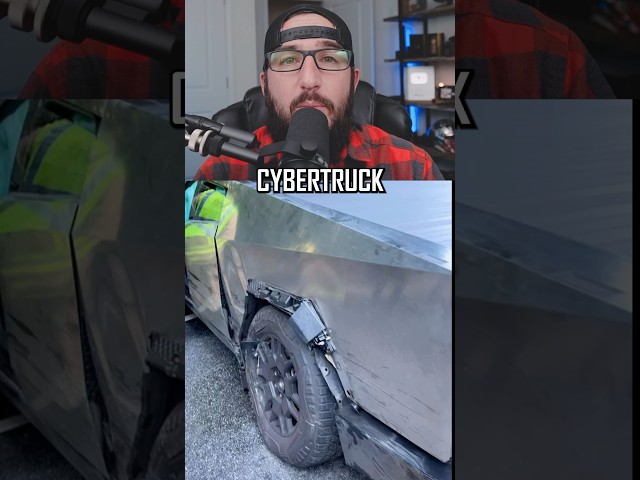 Tesla Cybertruck Crash vs. Toyota Corolla….