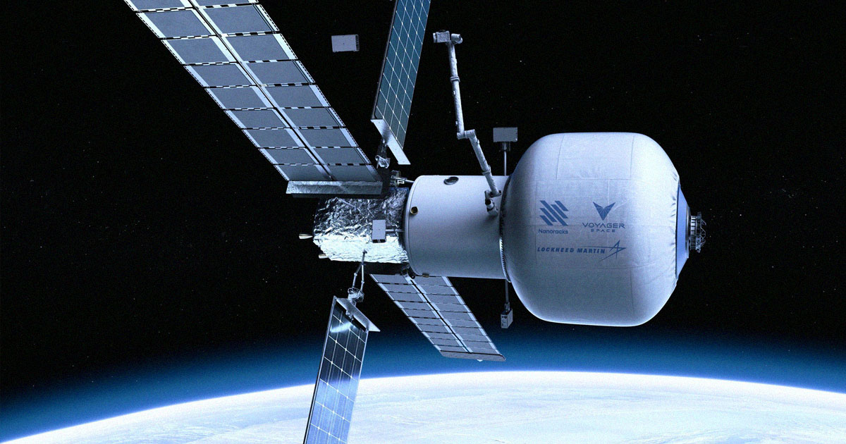 SpaceX Signs Deal to Launch Private Space Station