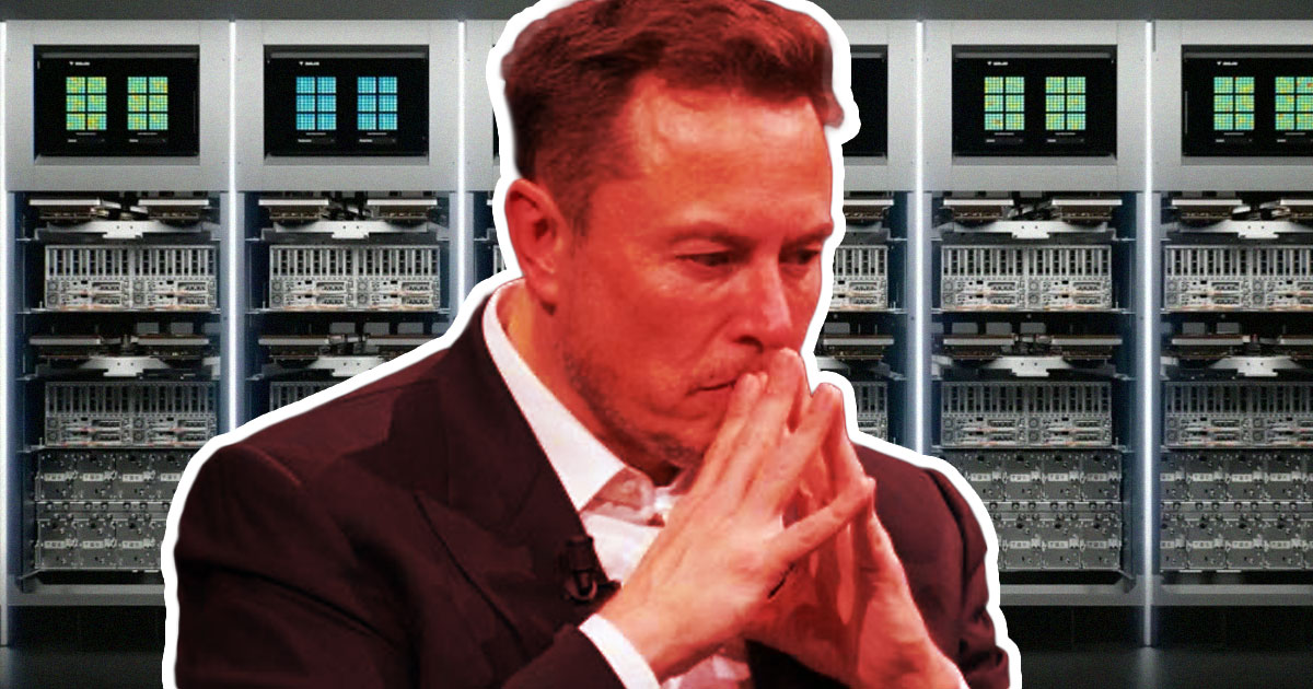 Elon Musk Melts Down in Baffling Answer on Tesla Supercomputer