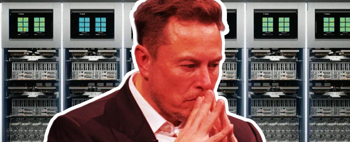 Elon Musk Melts Down in Baffling Answer on Tesla Supercomputer