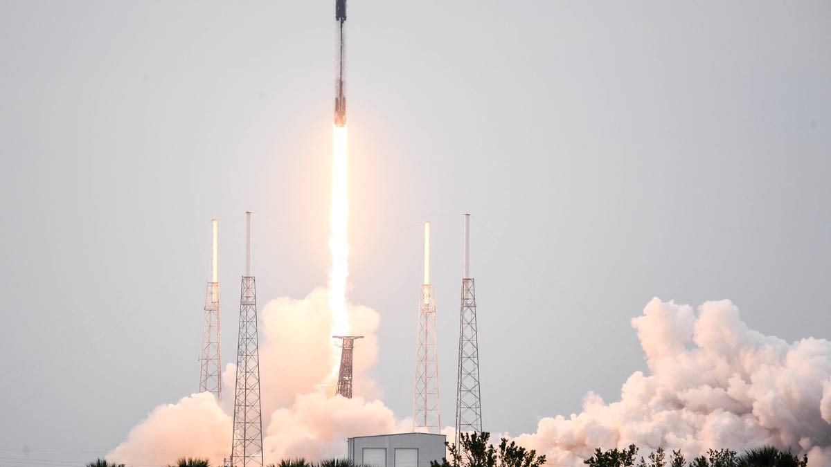 Photos: SpaceX launches Falcon 9 rocket from Cape Canaveral with SES satellites