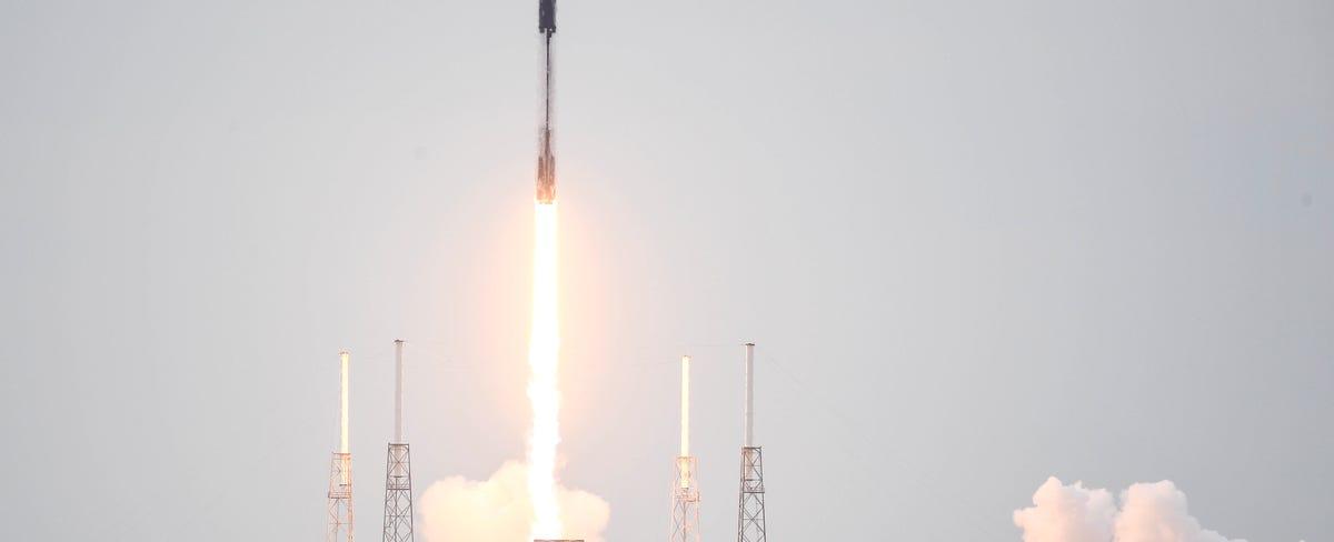 Photos: SpaceX launches Falcon 9 rocket from Cape Canaveral with SES satellites