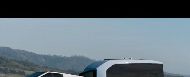 Introducing the Future of Travel: Tesla Cybertruck and Pebble Flow - Power and Performance:
