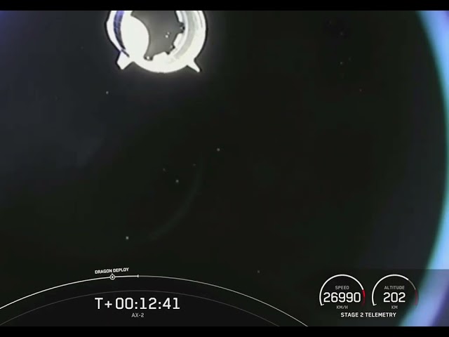 Hundreds of UFO's flying around SpaceX Dragon on way to space station! 5/23/2023