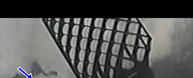 Dragon Caught by Spacex camera during the rocket first stage descent