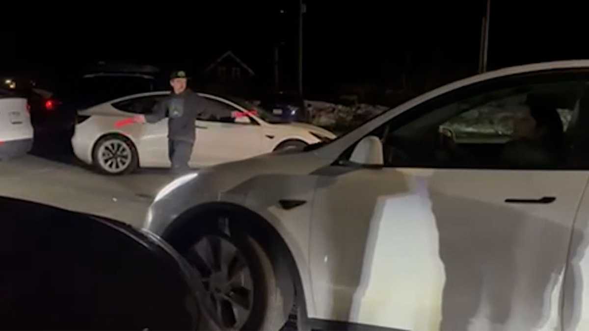 Mass. family among Tesla owners who waited hours to charge car after total solar eclipse