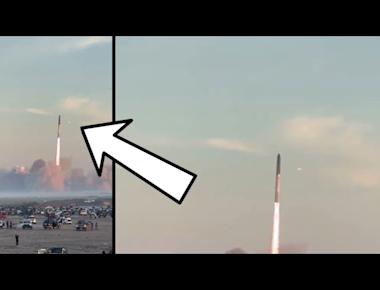 Danger☠️⚡During the Spacex rocket launch several UFOs were seen