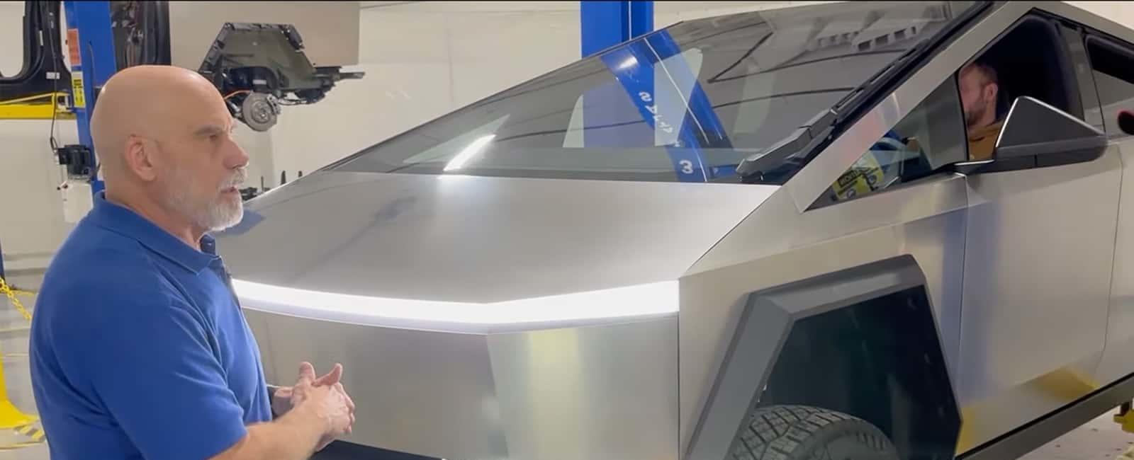 World's First Tesla Cybertruck Teardown Shows Botched Door Hinge Install