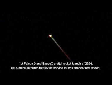 🚀 SPACEX FALCON 9 ROCKET LAUNCH | Starlink 7-9 | Vandenberg SFB | Starlink Satellites* | Jan 2, 2024