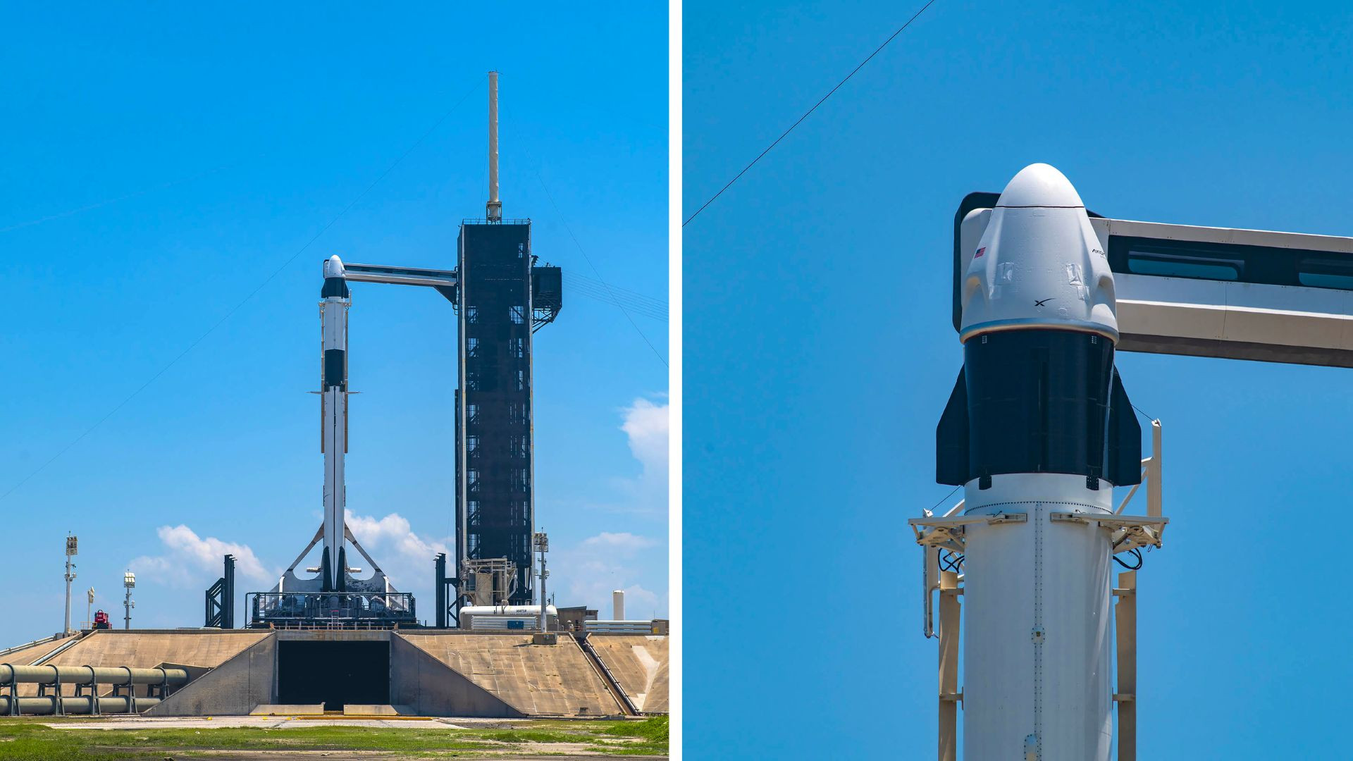 Ax-2: SpaceX's Falcon 9 and Dragon are on the launch pad ahead of private ISS mission