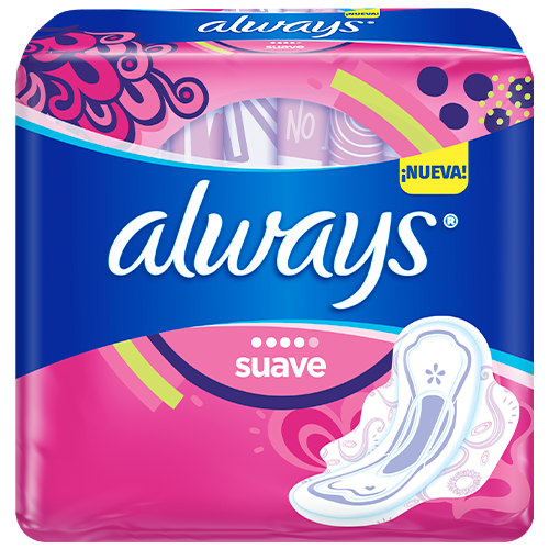 Always Toalla Suave Flujo Abundante Con Alas